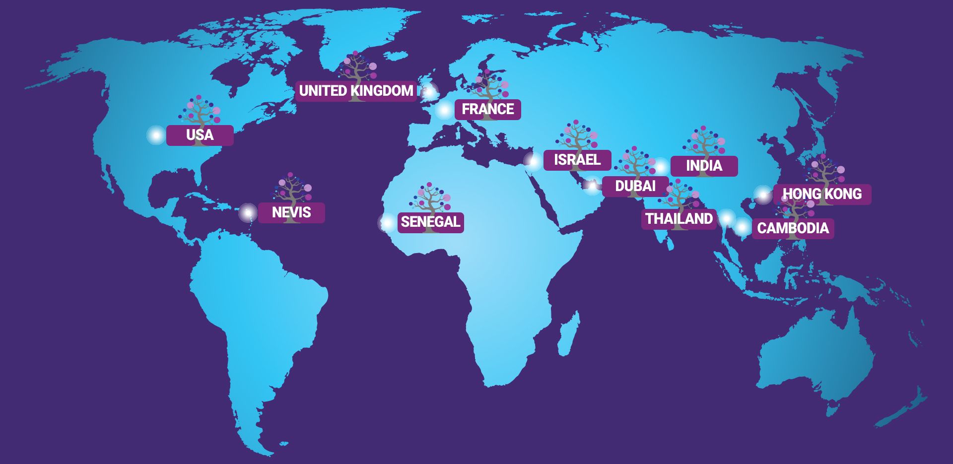 WRLife around the world